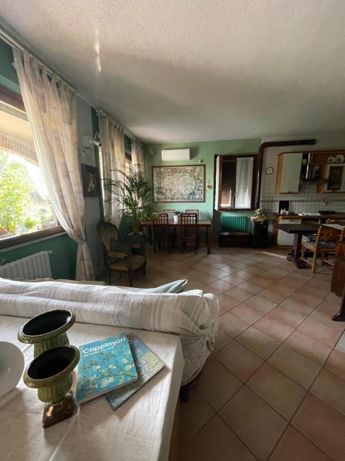 Il Giardino Di Emilia - Intero Appartamento In Villa Con Giardino Privato E Piscina Estiva Pontirolo Nuovo Extérieur photo